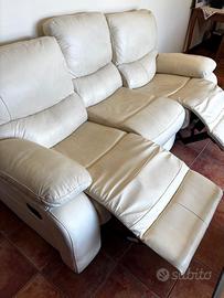 Set divani in pelle