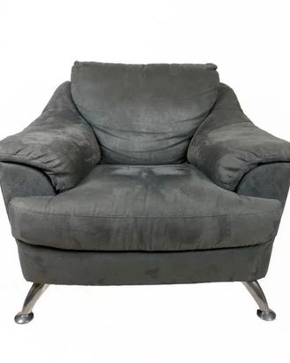 Poltrona Natuzzi grigio antracite