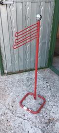 Portasciugamani vintage rosso