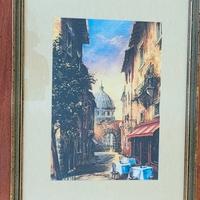 Quadro con cornice - Roma