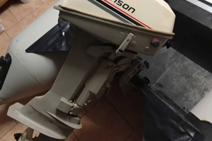 Motore fuoribordo 8 CV Johnson 2 tempi