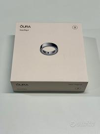Oura Ring 4 NUOVO - taglia 9 - Silver