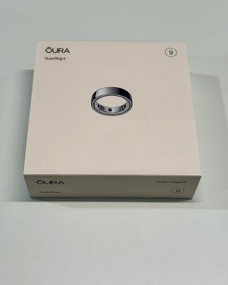 Oura Ring 4 NUOVO - taglia 9 - Silver