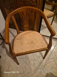 Poltroncina in legno 