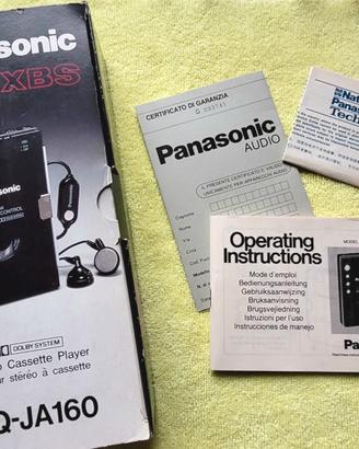 Walkman Panasonic RQ-JA160 NOS da collezione