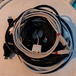Cavi vari: HDMI, Ethernet, VGA, usb C, usb B