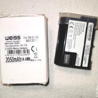 batteria compatibile Nikon EN-EL 15A WEISS