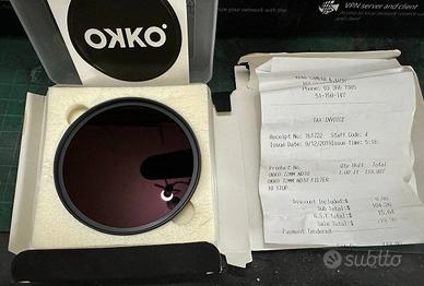 Okko Pro Magnetic Neutral Density 10 ND10 72 NIKON