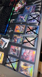 Lotto carte one piece