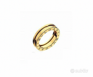 Anello Bulgari b.zero1 in oro giallo a una fascia