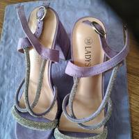 scarpe eleganti lilla