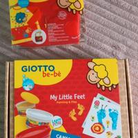 Kit creativo + grembiule Giotto be-bè 2 anni