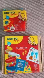 Kit creativo + grembiule Giotto be-bè 2 anni