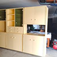 MOBILE LEGNO MASSELLO SCOMPONIBILE in 3 MODULI