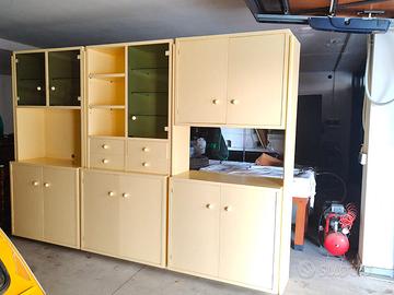 MOBILE LEGNO MASSELLO SCOMPONIBILE in 3 MODULI