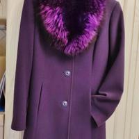 Cappotto viola