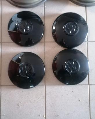 n. 4 coppette Volkswagen nero 