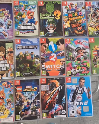 tanti giochi originali per Nintendo switch 1