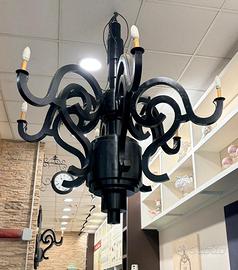 Lampadario Design legno