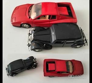 2 modellini auto anni 90 bburago 