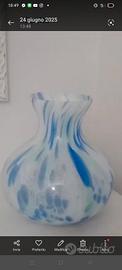 vaso in vetro di murano 