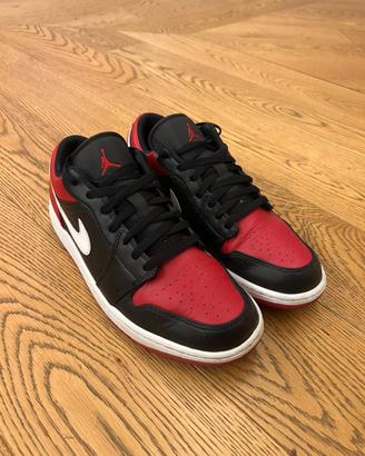 Nike Air Jordan 1 Low "Bred Toe" - Taglia 44