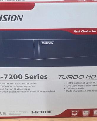 Dvr ibrido,8 ch,5 mpx,Hikvision,4 ip.