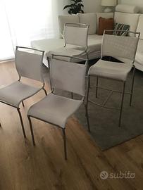 2 Sedie e 2 sgabelli calligaris