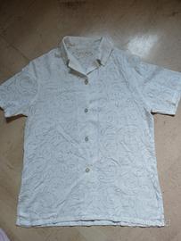 Camicia bianca trasparente 