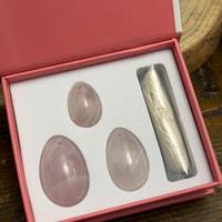 Yoni egg in quarzo rosa