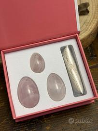 Yoni egg in quarzo rosa