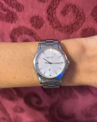 Orologio Hamilton Jazzmaster da donna con diamanti