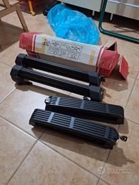 set di 4 barre portasci