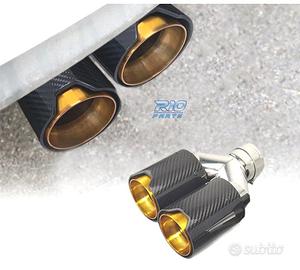 TERMINALE SCARICO SINISTRO BMW LOOK M PERFORMANCE 