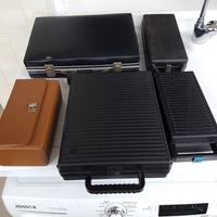 cassette stereosette con contenitori