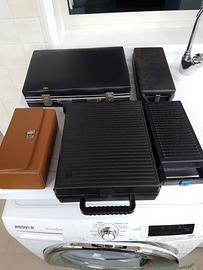 cassette stereosette con contenitori