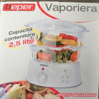 VAPORIERA ELETTRICA per cottura a vapore 