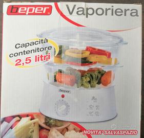 VAPORIERA ELETTRICA per cottura a vapore 