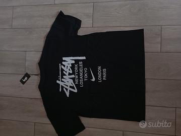 maglia stussy nera