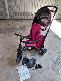 Triciclo Passeggino Smart Trike 500 7in1 pieghevol