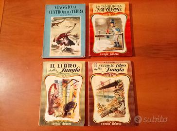Lotto quattro libri per ragazzi edizione anni '50