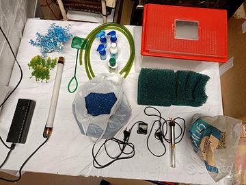 Acquario ed accessori 