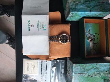 Rolex turn o Graf acciaio oro 