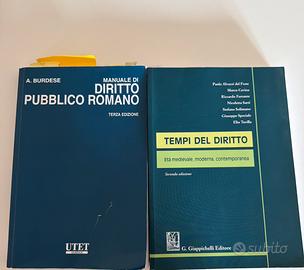 Libri storia 1 e 2 (medievale e romana)