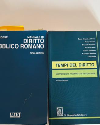 Libri storia 1 e 2 (medievale e romana)