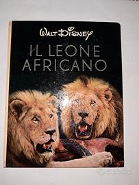 libro Walt Disney 1956 il leone africano 