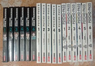 Manga Psycho Pass 17 volumi completa