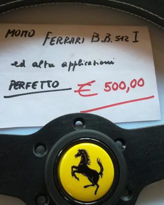 Volante Momo Ferrari BB 512 ed altre