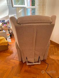 Poltrona relax elettrica