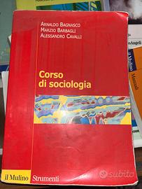 Libro: corso dí sociologia - ed. Il Mulino